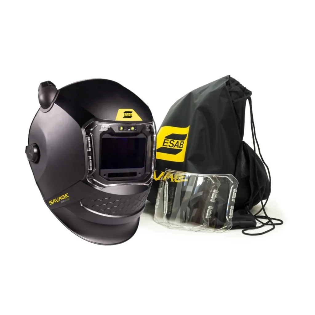 ESAB Savage A50 Air LUX PAPR Welding Helmet — view 2